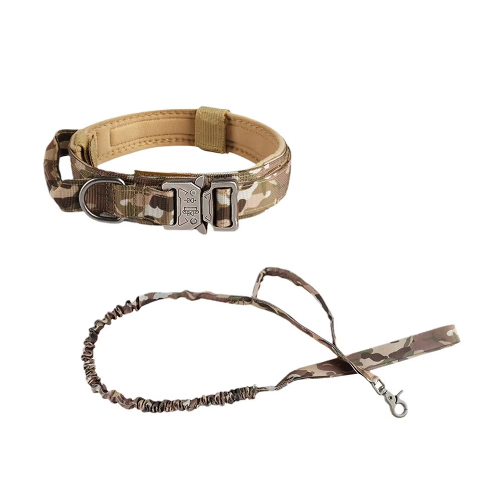 Tactical Dog Collar & Leash Set β Power, Control & Comfort for Every Adventure